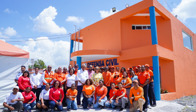 San Cristóbal fortalece instituciones de socorro con entrega de instalaciones remozadas de la Defensa Civil y Cruz Roja Dominicana
